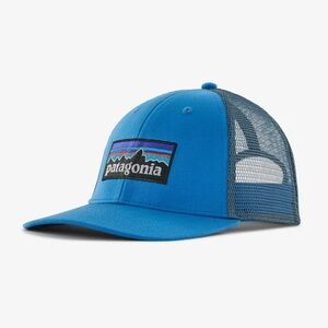 Patagonia P-6 Logo LoPro Trucker Hat '24, Unisex in Vessel Blue